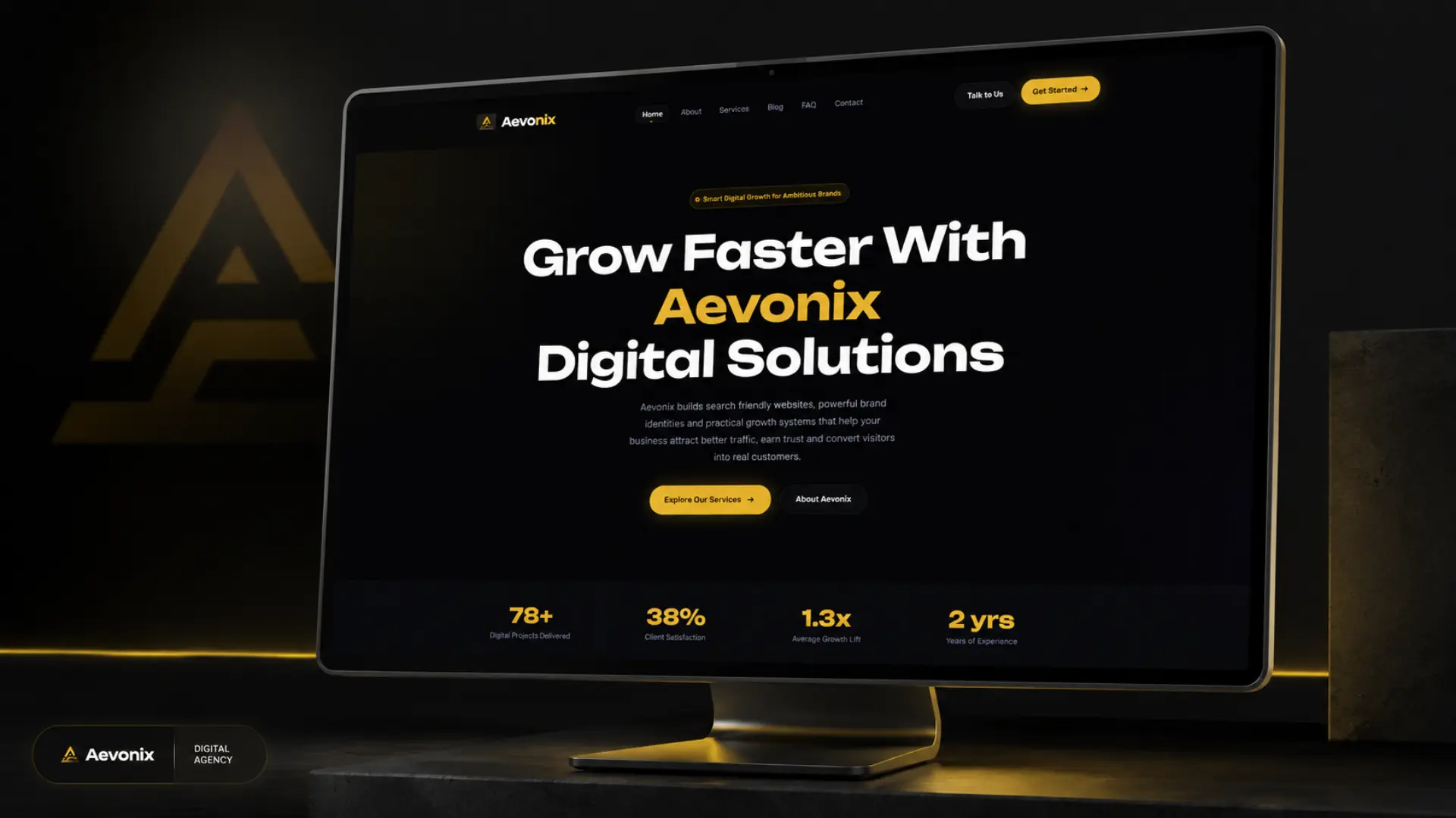 Aevonix Business Website Project