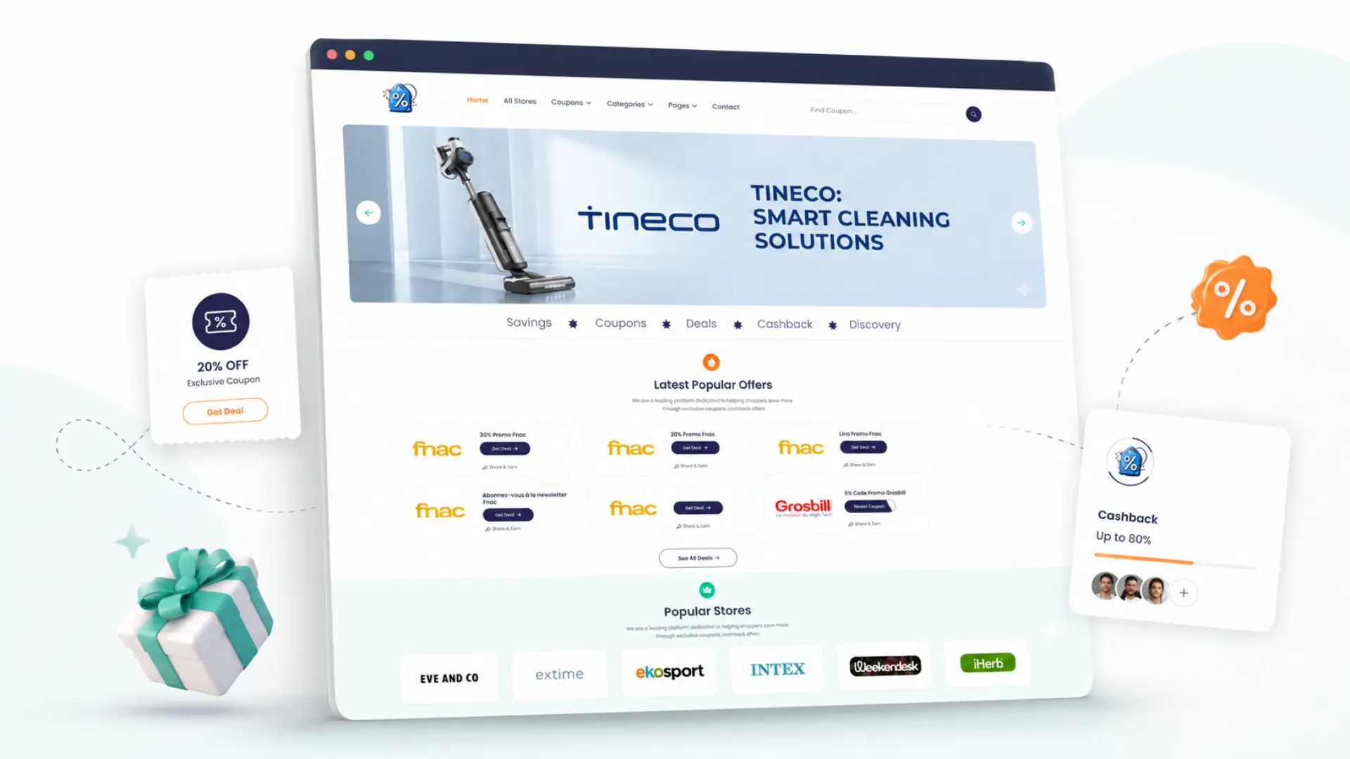 Codes Promo Reduc SEO Project
